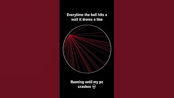 The ball bounces until my pc crashes 💀 #satisfying #viral #melody
