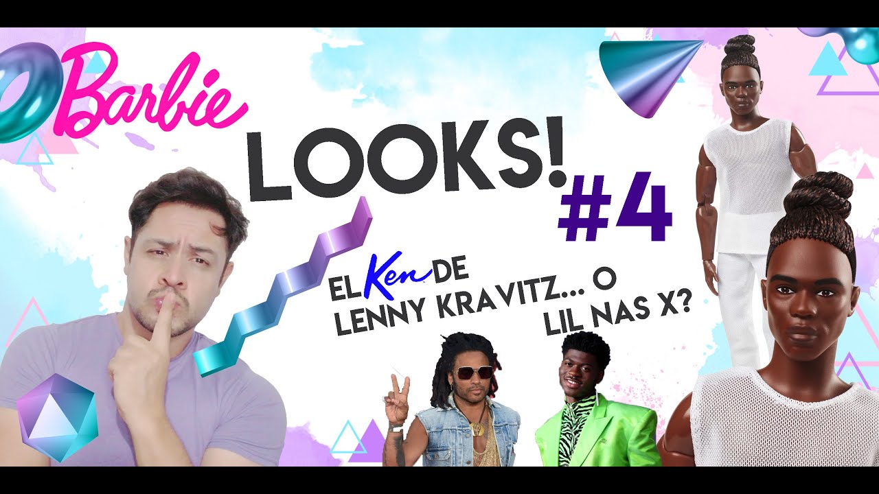 BARBIE LOOKS #4 KEN! 🧍‍♂️ TIENE MILES DE ESTILOS....🤔 SE PARECE A LENNY KRAVITZ 👨‍🎤 O LIL NAS X? 🤘