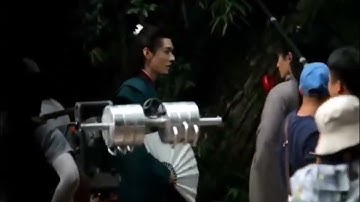 Behind Word Of Honor set :                 Zhang zhehan & GongJun