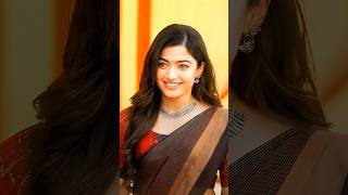 Rashmika Mandhana So Cute Saree Look Pictures