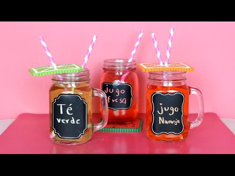 Vasos bonitos / decora frascos de vidrio youtube