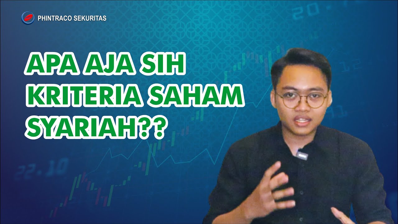 KRITERIA SAHAM SYARIAH