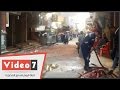 إصابة شرطى وآثار تبادل إطلاق النار خلال مداهمة الأمن لوكر خلية إرهابية بالمعادى