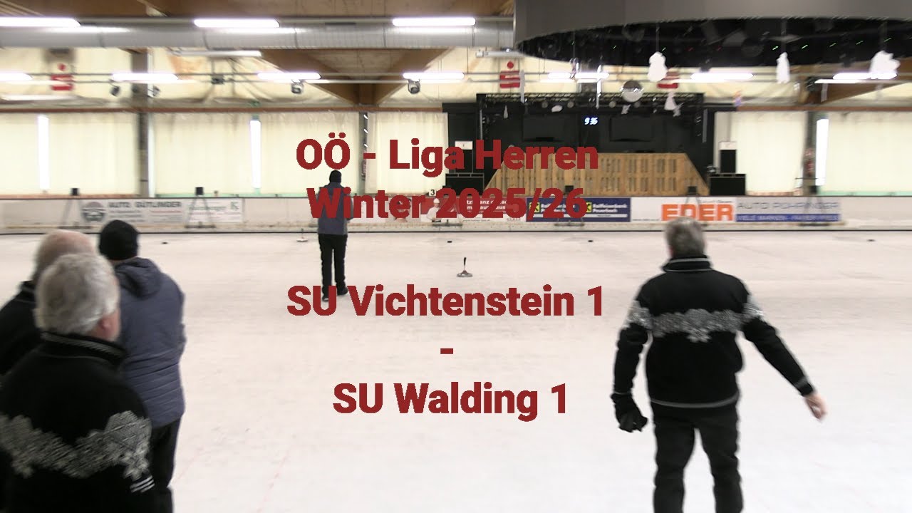 Stocksport OÖ-Liga Herren Winter 2025/2026  SU Vichtenstein 1 - SU Walding 1