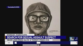 Police release sketch, video of suspect in Monday sexual assault