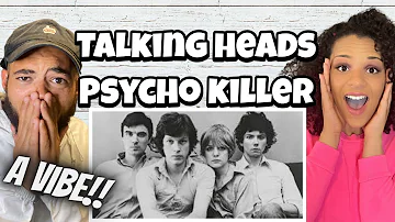 NOT WHAT WE EXPECTED!!.. | FIRST TIME HEARING Talking Heads -   Psycho Killer REACTION