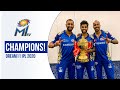 Post match scenes after MI win the IPL 2020 Final | मुंबई बनी चैंपियन पाँचवी बार