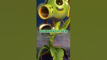 Ranking All Peashooters | Plants Vs Zombies Garden Warfare 2