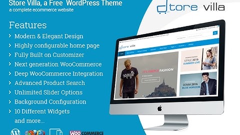 StoreVilla WordPress Shopping Cart Theme Free Download And Features