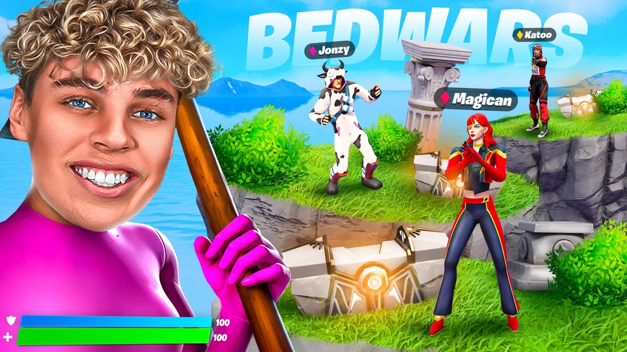 4 YOUTUBER spielen OLYMPIA WARS in FORTNITE!