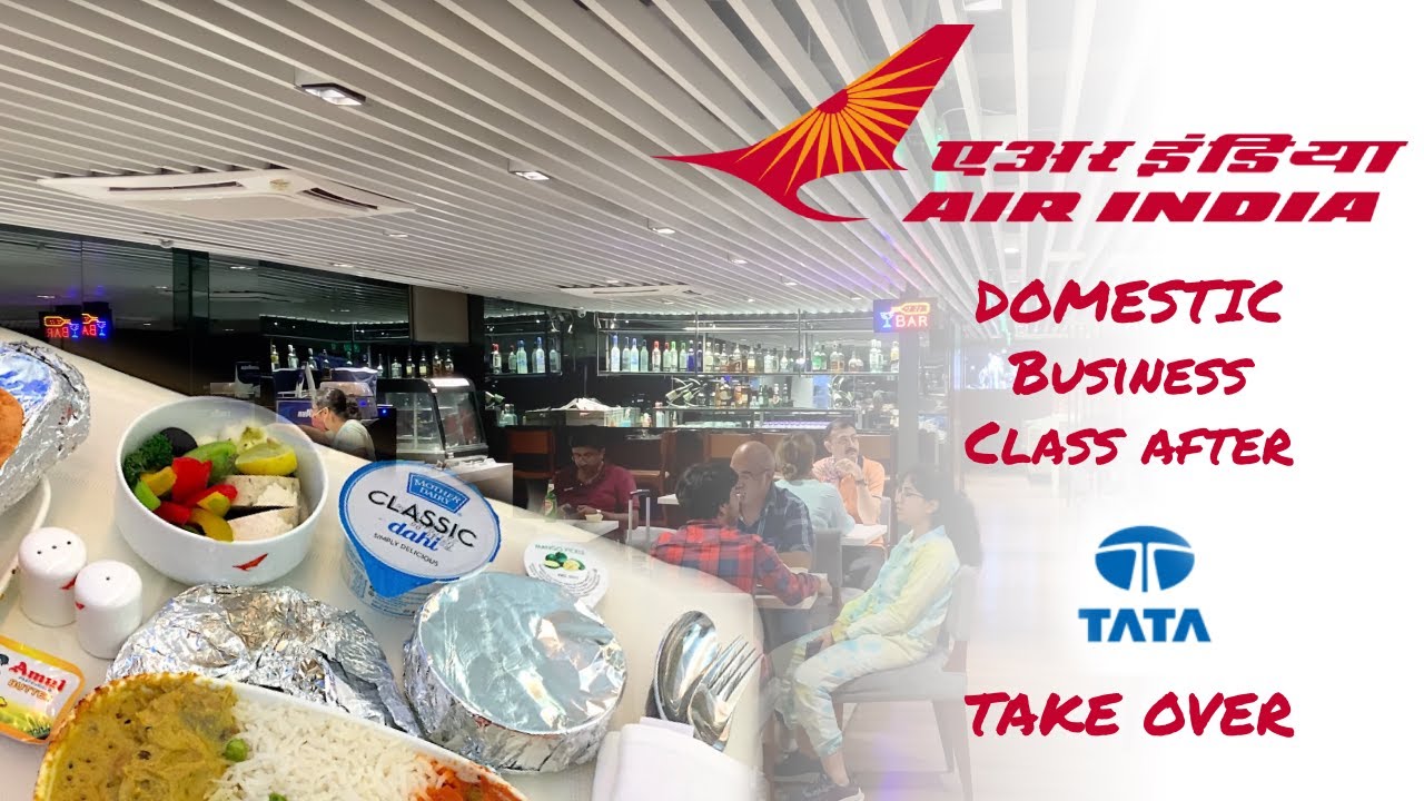 AIR INDIA BUSINESS CLASS After TATA Takeover Pune to Delhi