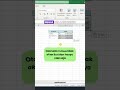 ⚡ Trik Excel Cepat yang Jarang Diketahui! #belajarexcel #excelpemula #exceltips #excel #exceldasar