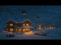 Blizzard Hits Resort | Heavy Snowfall and Winds Impede Deep Sleep | Wind Sounds for Sleeping