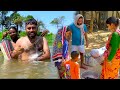       bengali style village pond fishing and cooking  villfood