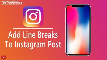How To: Add A Space In Your Instagram Caption