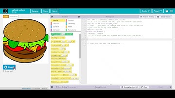 How to upload animation and image in code.org