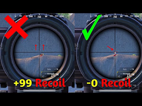 Tips For No Recoil Controlling Settings For Gyro Players To Spray Accurate In BGMI/PUBG MOBILE?