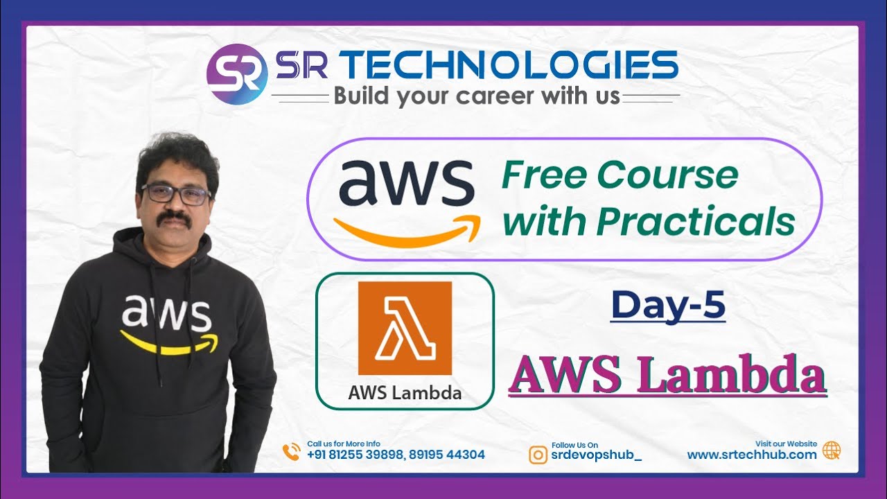 AWS Lambda Tutorial for Beginners | Day 5 | AWS Free Course with ...