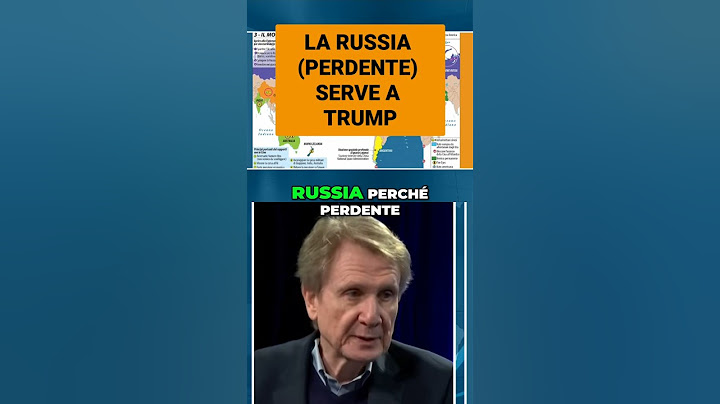 Caracciolo: Russia (loser) is useful to Trump #geopolitics #russia #trump
