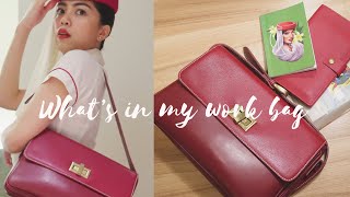 Cabin Crew Life Diaries | what’s in my work bag 2020 + January Vlog