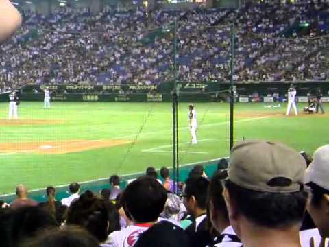 tube 2010.08.17 - www.sanspo.com - twitter.com - Tokyo dome Hokkaido Nippon Ham Fighters (2) vs Chiba Lotte Marines (3) åæµ·éæ¥æ¬ãã ãã¡ã¤ã¿ã¼ãº(2)å¯¾åèã­ããããªã¼ã³ãº(3) äºå£æ±ºåãã¼ã ã©ã³ å¤§é»æ©å­£å§çå¼ 2010å¹´8æ17æ¥ï¼ç«ï¼