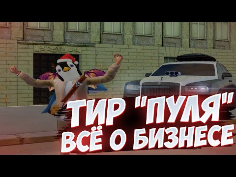 Один из лучших АФК БИЗНЕСОВ? Всё о бизнесе ТИР "ПУЛЯ"! | Radmir RP / HASSLE ONLINE