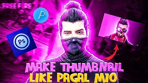 HOW TO MAKE THUMBNAIL LIKE PAGAL M10 | PAGAL M10 JAISE THUMBNAIL KAISE BANAYE ? 🤔🤔 IN ANDROID