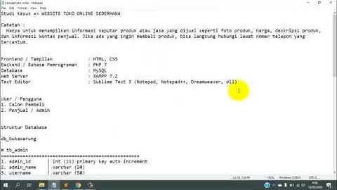 Tutorial Membuat Website Toko Online Menggunakan PHP dan MySQL | Data Produk 2 - CKEditor (6)