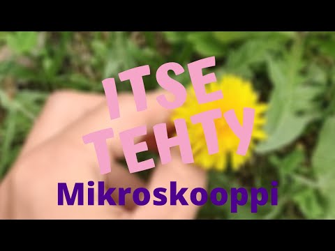 Video: Kuinka Tehdä Mikroskooppi