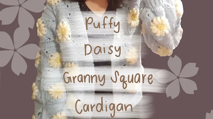 Learn to Crochet a Cozy Daisy Granny Square Cardigan