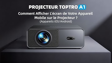 How to Mirror the Mobile Device to the Projector?