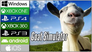 Goat Simulator (2014) iOS vs Android vs PS3 vs XBOX 360 vs PS4 PRO vs XBOX ONE vs PC screenshot 1