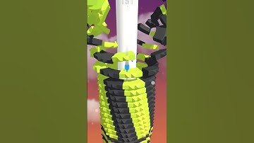 💥 Unbelievable Tower Break in 20 Seconds! 🌀 Stack Ball Master Challenge  #Shorts #TowerCrash#gaming