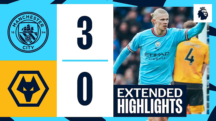 EXTENDED HIGHLIGHTS | Man City 3-0 Wolves | Another Erling Haaland treble!