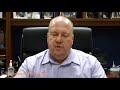 Police Chief Greg Meyer announces arrest of Car Burglars
