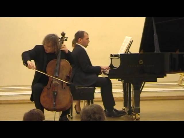 Brahms - Sonate pour vcelle et piano n°1 : 2è mvt : Alexander Kniazev / Andrei Korobeinikov