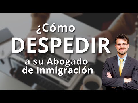 Video: Cómo Despedir A Un Abogado