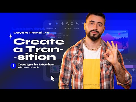 Create a cool Transition. Layers panel 10. Adobe After Effects for Beginners. Free Course