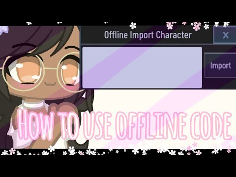 •How to get my offline OC Code| Gacha club |• - YouTube