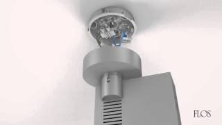 FLOS Compass Spot Ceiling Install