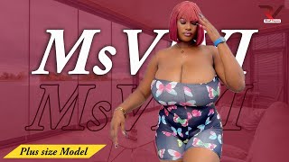 Msvivi Biography | Curvy Model Plus Size | Модель Плюс-Сайз | Modèles Aux Courbes | Kurvige