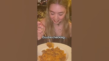 Eating with my blind girlfriend #shorts