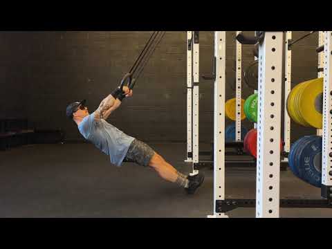 False Grip Chest to Ring Row