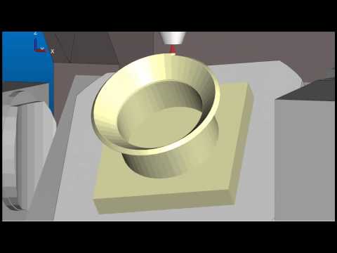 MachineWorks Simulation Software showing Additive & Subtractive Manufacturing - video from MachineWorks