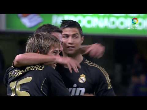 Resumen de Real Sociedad vs Real Madrid (0-1) 2011/2012