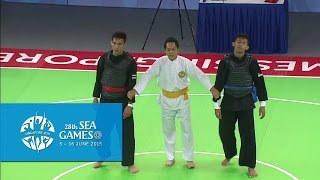 Pencak Silat Men's Tanding Class D Thailand vs Singapore (Day 7) | 28th SEA Games Singapore 2015