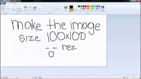 Tutorial - How to make a Gradient Background in Microsoft Paint