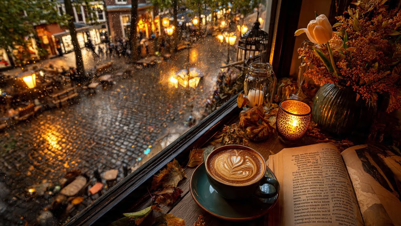 Best Smooth Jazz Cafe Music Mix - Live Morning Coffee & Study Jazz