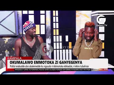 Poliisi Erabudde Ba Ddereeva Ba Takisi Zi Ganyegenya Abalemedde Ku Nguudo Mu Kampala | DailyDose