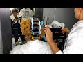 SHORT NATURAL HAIR ROLLERSET & STYLE!!